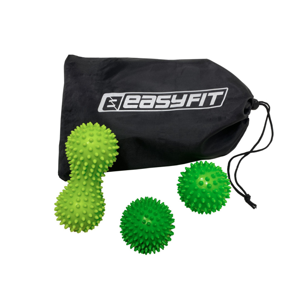 Набір для масажу та МФР EasyFit PVC Set-3 у сумочці (EF-7084)
