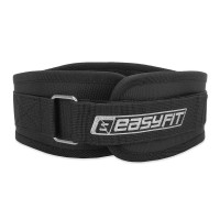 Пояс атлетичний EasyFit розмір XL 90-110 см Чорний (EF-0004-XL)