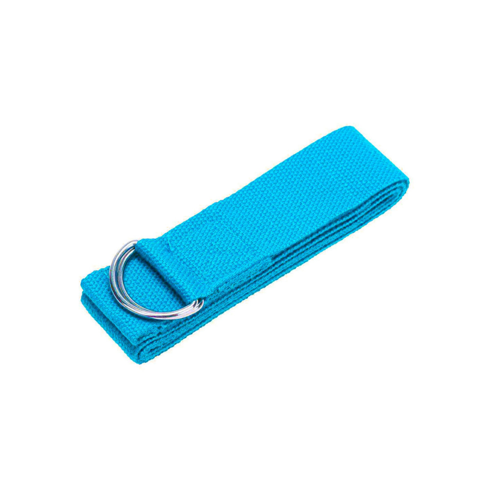 Ремінь для йоги EasyFit Блакитний (EF-1830-M)