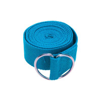 Ремінь для йоги EasyFit Блакитний (EF-1830-M)