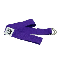 Ремінь для йоги EasyFit з петлею (фіолетовий) (EF-1831-V)