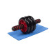 Ролик для пресса EasyFit с ковриком Красный (3 колеса) (EF-1353-R)