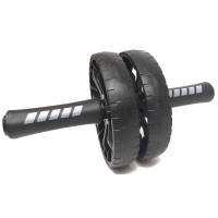 Ролик для пресса EasyFit BLM двойной черный (EF-1356)