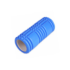 Массажный ролик EasyFit Grid Roller 33 см v.1.0 Синий (EF-2019-Bl)