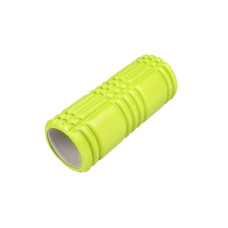 Массажный ролик EasyFit Grid Roller 33 см v.1.0 Салатовый (EF-2019-G)