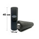 Масажний ролик EasyFit Foam Roller 45 см Чорний (EF-2030-BK)