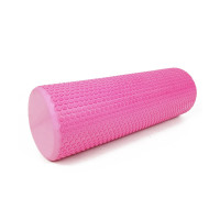 Масажний ролик EasyFit Foam Roller 45 см Рожевий (EF-2030-P)