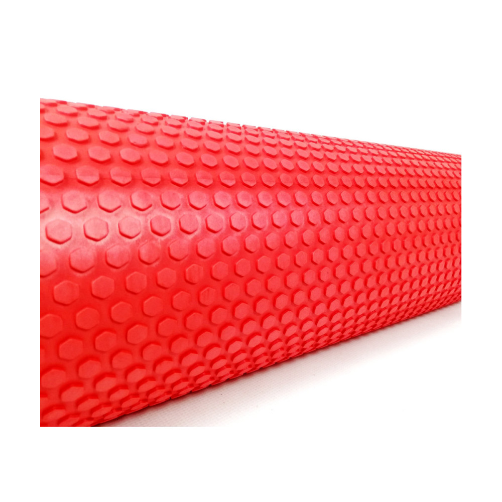 Масажний ролик EasyFit Foam Roller 45 см Червоний (EF-2030-R)