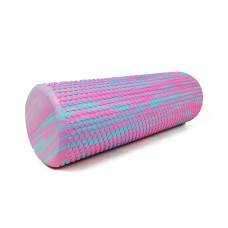 Массажный ролик EasyFit Foam Roller 45 см Розовый-мятный (EF-2031-P)