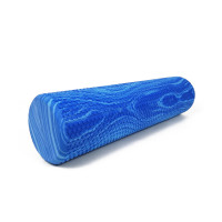 Масажний ролик EasyFit Foam Roller 60 см двоколірний Синій-блакитний (EF-2033-Bl)
