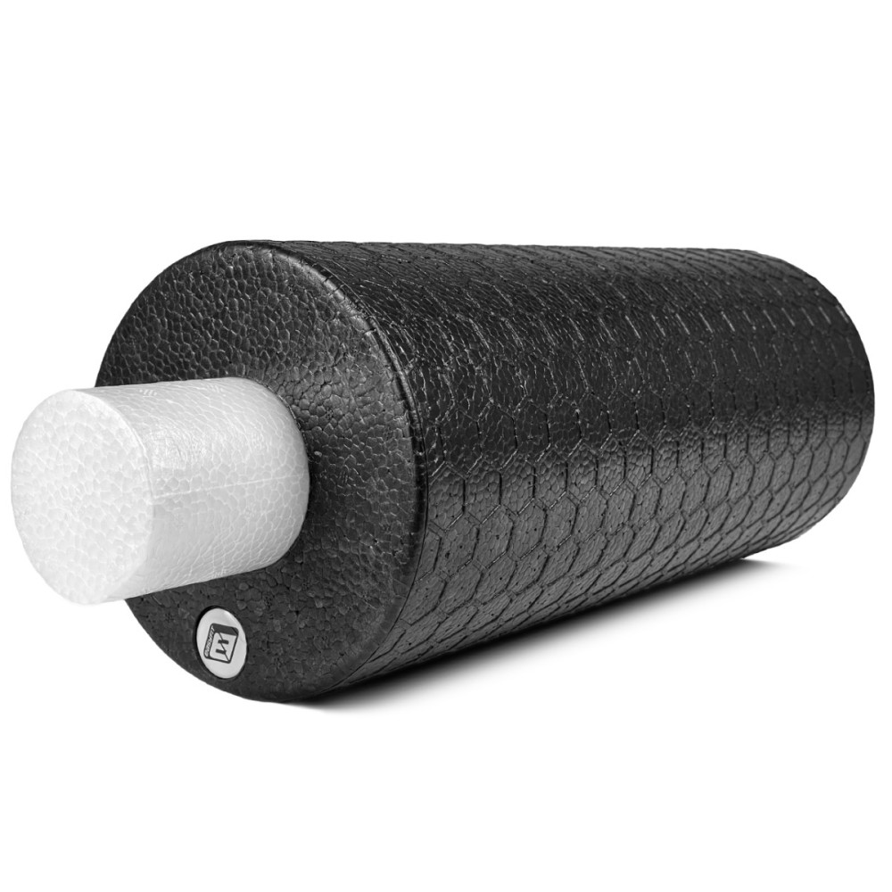 Масажний ролик EasyFit LightWeight 33х14 см з масажером для стоп 33х6 см (EF-2035-1)