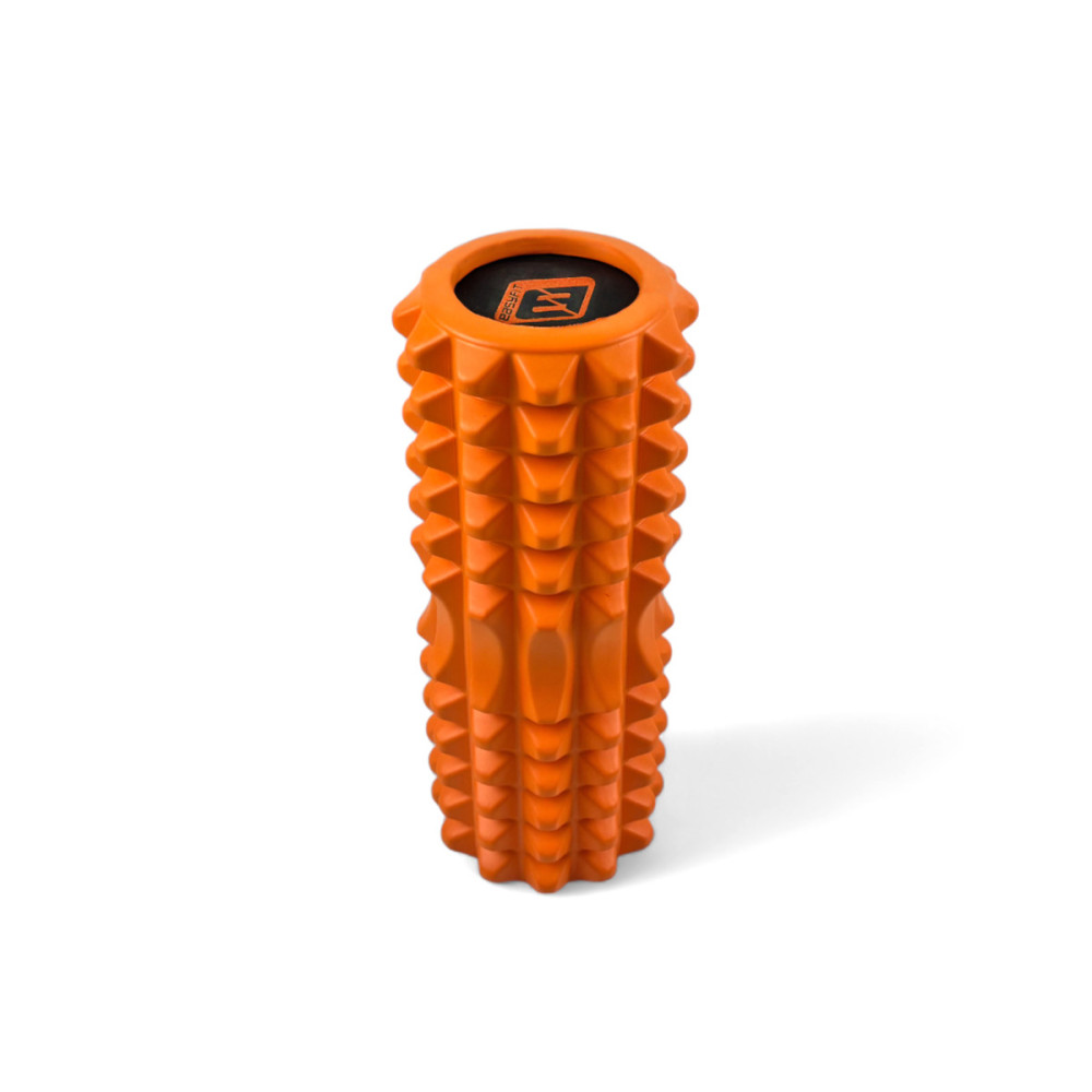 Масажний ролик EasyFit Solid Roller v.1.2s 33х13 см помаранчевий (EF-2052-OR)