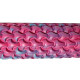 Масажний ролик EasyFit Plexus 45 см Рожевий-блакитний (EF-3341-3-PB)