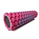 Масажний ролик EasyFit Plexus 45 см Рожевий-блакитний (EF-3341-3-PB)