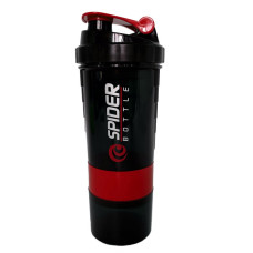 Шейкер спортивный EasyFit Spider 0,5 л Черно-красный (EF-7200-R)