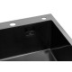 Кухонна мийка Kroner KRP Schwarze - 5050HM PVD (3,0/1,0 мм) CV022793