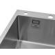 Кухонна мийка Kroner KRP Gebürstet - 7848LHM (3,0/1,0 мм) CV030021
