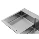 Кухонная мойка Kroner KRP Gebürstet - 7848RHM (3,0/1,0 мм) CV030022