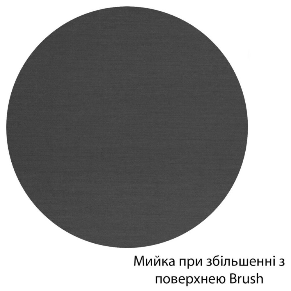 Кухонная мойка Kroner KRP Schwarze - 6350RHM PVD (3.0/1.0 мм) (CV031323)