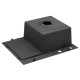 Кухонная мойка Kroner KRP Schwarze - 6350RHM PVD (3.0/1.0 мм) (CV031323)