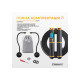 Розумна скакалка EasyFit SmartRope 3 м з утяжнювачами (бездротова) (EF-1908-BY)