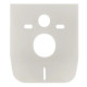 Набор Qtap Nest 4 в 1 подвесной унитаз Robin Ultra Quiet 490x365x325 + комплект установки QT1333046EUQW45142