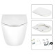 Набір Qtap Nest 4 в 1 підвісний унітаз Scorpio Ultra Quiet 520x365x365 + комплект інсталяції QT1433053EUQW45166