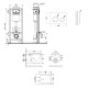 Набор Qtap Nest 4 в 1 подвесной унитаз Gemini Ultra Quiet 530х365х373 + комплект инсталляции QT2533076EUQW46156