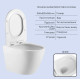 Набор Qtap Nest 4 в 1 подвесной унитаз Robin Ultra Quiet 520x365x365 + комплект установки QT13332381AW47499