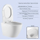 Набор Qtap Nest 4 в 1 подвесной унитаз Robin Ultra Quiet 520x365x365 + комплект установки QT13332381AW47501