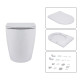 Набор Qtap Nest 4 в 1 подвесной унитаз Robin Ultra Quiet 520x365x365 + комплект установки QT13332381AW47503