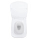 Набір Qtap Nest 4 в 1 підвісний унітаз Tern Ultra Quiet 525x345x360 + комплект інсталяції QT17332303AW47506