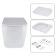 Набір Qtap Nest 4 в 1 підвісний унітаз Tern Ultra Quiet 525x345x360 + комплект інсталяції QT17332303AW47506