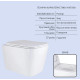 Набор Qtap Nest 4 в 1 подвесной унитаз Tern Ultra Quiet 525x345x360 + комплект установки QT17332303AW47508
