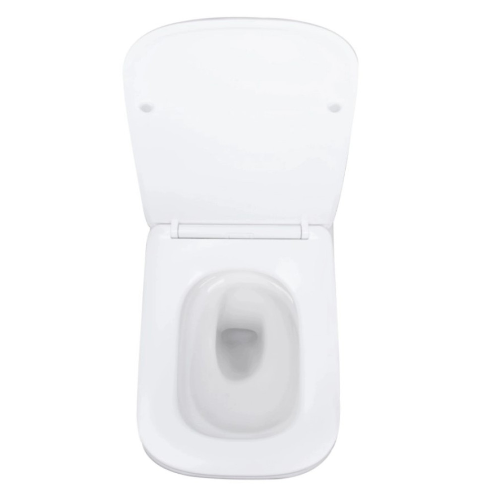 Набор Qtap Nest 4 в 1 подвесной унитаз Tern Ultra Quiet 525x345x360 + комплект установки QT17332303AW47508