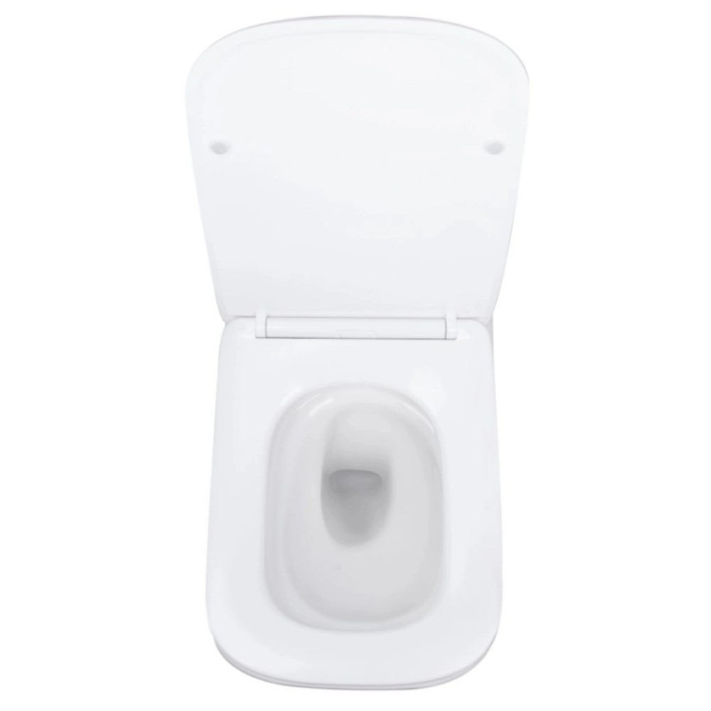 Набор Qtap Nest 4 в 1 подвесной унитаз Tern Ultra Quiet 525x345x360 + комплект установки QT17332303AW47509
