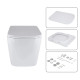 Набор Qtap Nest 4 в 1 подвесной унитаз Tern Ultra Quiet 525x345x360 + комплект установки QT17332303AW47509