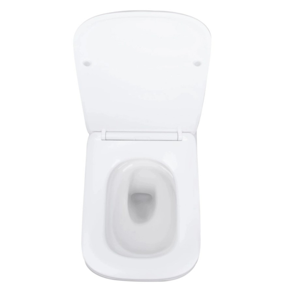 Набор Qtap Nest 4 в 1 подвесной унитаз Tern Ultra Quiet 525x345x360 + комплект установки QT17332303AW47510