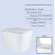 Набор Qtap Nest 4 в 1 подвесной унитаз Tern Ultra Quiet 525x345x360 + комплект установки QT17332303AW47511