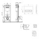 Набор Qtap Nest 4 в 1 подвесной унитаз Jay Ultra Quiet 520x360x320 + комплект установки QT07335175W48180
