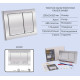 Набор Qtap Nest 4 в 1 подвесной унитаз Swan Ultra Quiet 520x360x320 + комплект установки QT16335180W48188