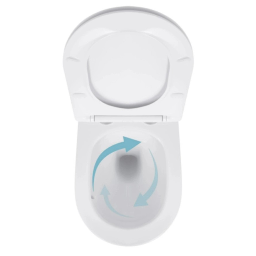 Набір Qtap Nest 4 в 1 підвісний унітаз Jay Ultra Quiet 520x360x320 + комплект інсталяції QT07335175W48189