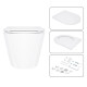 Набор Qtap Nest 4 в 1 подвесной унитаз Swan Ultra Quiet 520x360x320 + комплект установки QT16335180W48194