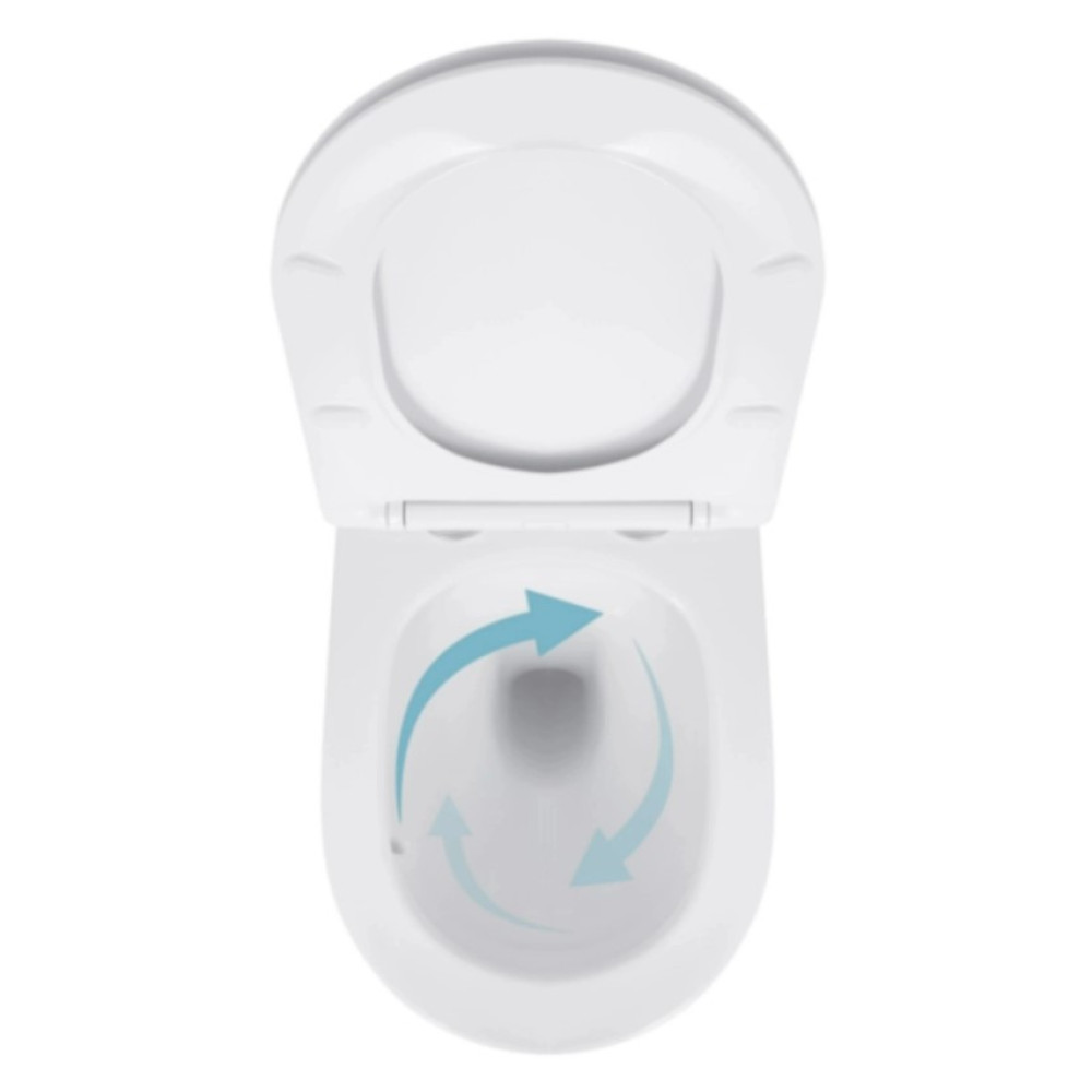 Набір Qtap Nest 4 в 1 підвісний унітаз Jay Ultra Quiet 520x360x320 + комплект інсталяції QT07335175W48195