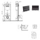 Набір Qtap Nest 4 в 1 підвісний унітаз Jay Ultra Quiet 520x360x320 + комплект інсталяції QT07335175W48195