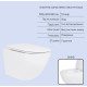 Набор Qtap Nest 4 в 1 подвесной унитаз Jay Ultra Quiet 520x360x320 + комплект установки QT07335175W48198