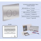 Набор Qtap Nest 4 в 1 подвесной унитаз Swan Ultra Quiet 520x360x320 + комплект установки QT16335180W48203