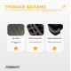 Степ платформа EasyFit Step-B 2-ступенчатая серая (EF-0540-GY)