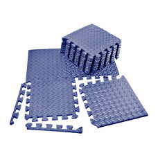 Мат-пазл EasyFit SwallowTail EVA 120х60х1 см татами ласточкин хвост Синий (EF-1950-30-BE)