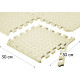 Мат-пазл EasyFit SwallowTail EVA 120х60х1 см татамі ластівчин хвіст Білий (EF-1950-30-W)